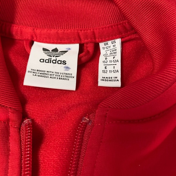 ADIDAS Boys Sweat Jacket - Picture 3 of 6